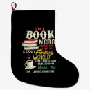 Search for book lover christmas stockings Funny
