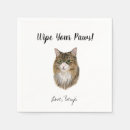 Search for cat wedding napkins Kitty