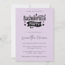Search for stylish hens party invitations Purple