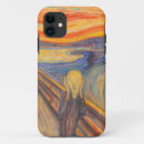Search for munch iphone cases Scream of nature