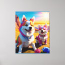 Search for four animals canvas prints Cute