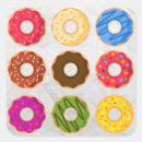 Search for breakfast stickers Doughnuts