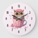 Search for owl clocks Feathers