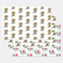 Search for rat christmas wrapping paper Watercolor