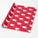 Search for graduate wrapping paper Red