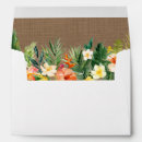 Search for tropical wedding envelopes Bridal shower