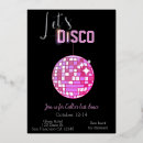 Search for lets dance party invitations 70s