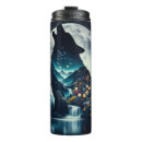 Search for wolf travel mugs Mountains