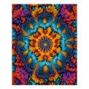 Search for kaleidoscopic patterns posters Psychedelic