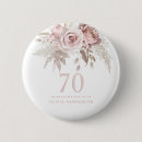 Search for 70th birthday badges Pink