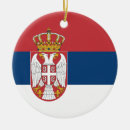 Search for serbian christmas tree decorations Flag