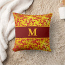 Search for red and gold cushions Elegant design