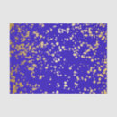 Search for blue glitter tissue paper Gold