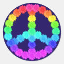 Search for pink peace sign stickers Red
