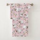 Search for cute sheep bath towels Farm animal