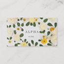 Search for cosmos business cards Flower
