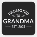 Search for promoted to grandma stickers For her