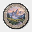 Search for dolomites mountains magnets Italy