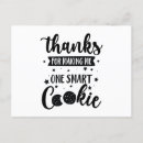 Search for smart graduate cards One smart cookie