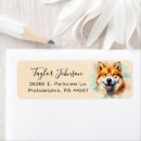 Search for akitas return address labels Dog