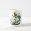 Search for surfing skeleton mugs Beach