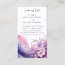 Search for cherry blossom save the dates Blue