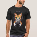 Search for teen gamer tshirts Cat