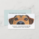 Search for cute business cards dog walker