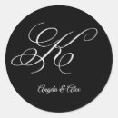 Search for letter k monogram stickers White
