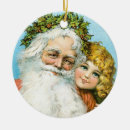 Search for vintage santa christmas tree decorations Victorian