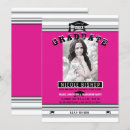Search for hot pink graduation invitations College