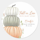 Search for little pumpkin baby shower stickers Foliage
