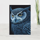 Search for owl bird cards Blank