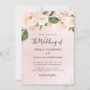 Search for blush and gold wedding invitations Modern