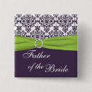 Search for father of the bride badges White
