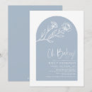 Search for arch invitations Dusty blue