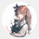 Search for watercolor cat stickers Portrait