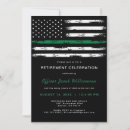 Search for army green invitations Thin green line