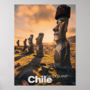 Search for chile vintage travel posters Easter island