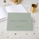 Search for sage green wedding guest books Modern