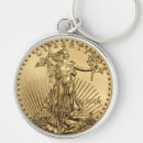Search for coin key rings Gold