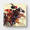 Search for horse racing signs Norman rockwell