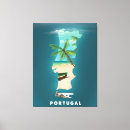 Search for portugal canvas prints Map