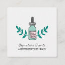 Search for aromatherapy business cards Floral