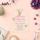 Search for kitten baby girl shower invitations Pink