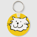 Search for cartoon face key rings Cat