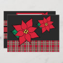 Search for office seasonal invitations Poinsettia