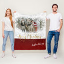 Search for santa claus sleigh blankets Festive