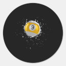 Search for billiards nine ball stickers Aesthetic