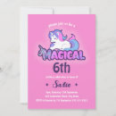 Search for cute birthday invitations Magical